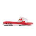 Nike Air Max 1 Slide White University Red