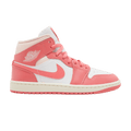 Jordan 1 Mid Strawberries and Cream (Women's)