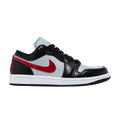 Jordan 1 Low Wolf Grey Gym Red (Women's)