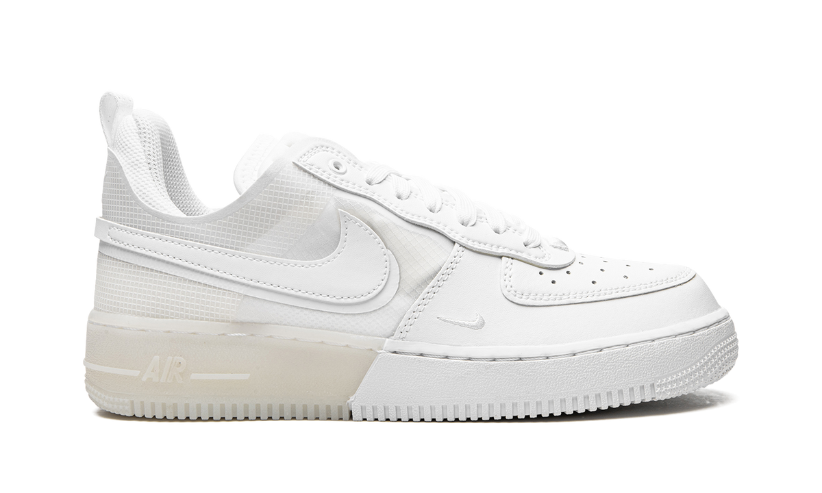 Nike Air Force 1 React Triple White DM0573 100 Apex Sneakers