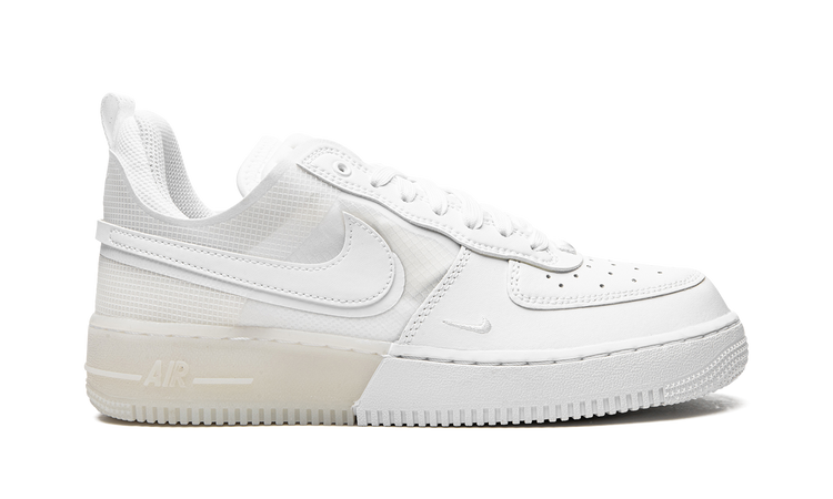 Nike Air Force 1 React Triple White DM0573 100 Apex Sneakers