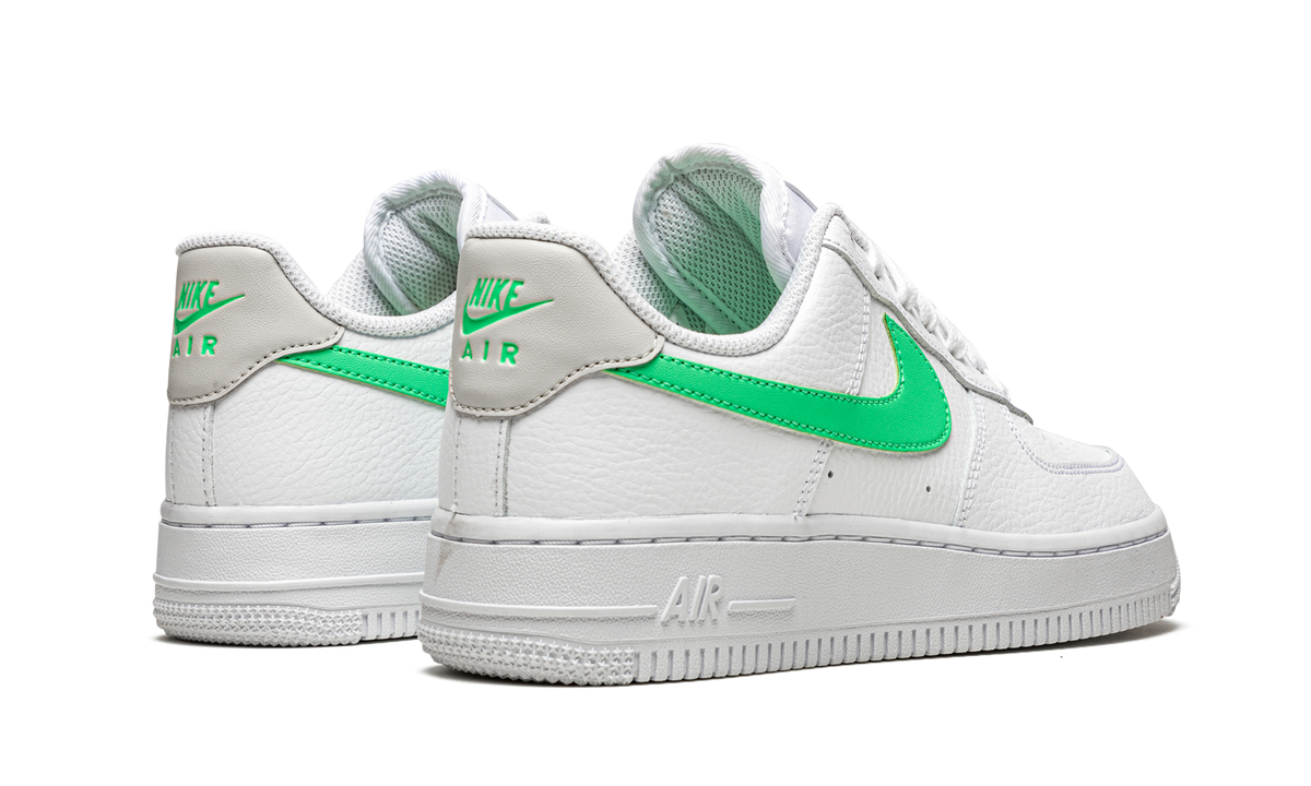 Nike AIR FORCE 1 LO '07 MNS WMNS White / Green Glow 315115 164 Apex Sneakers