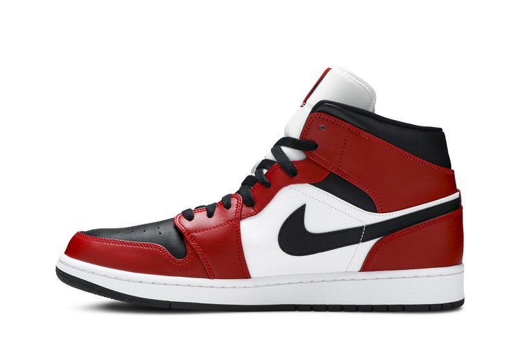 Jordan 1 Mid Chicago Toe
