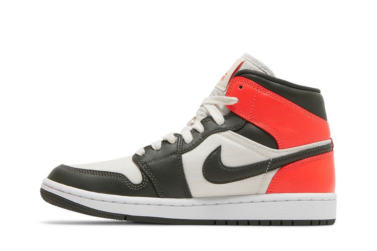 Jordan 1 Mid Newsprint Light Orewood Brown (Women's)