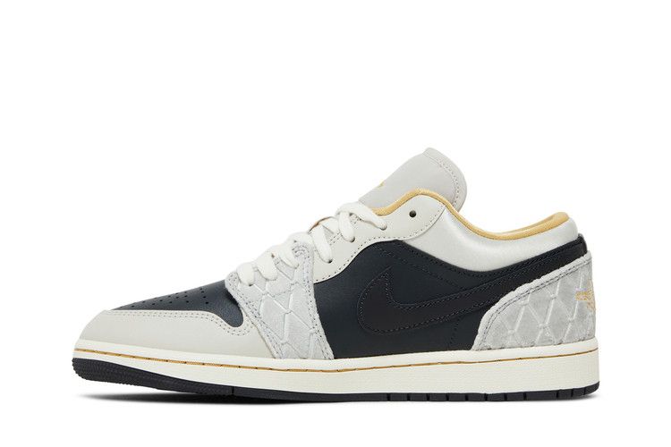 Jordan 1 Low Beaded Swoosh