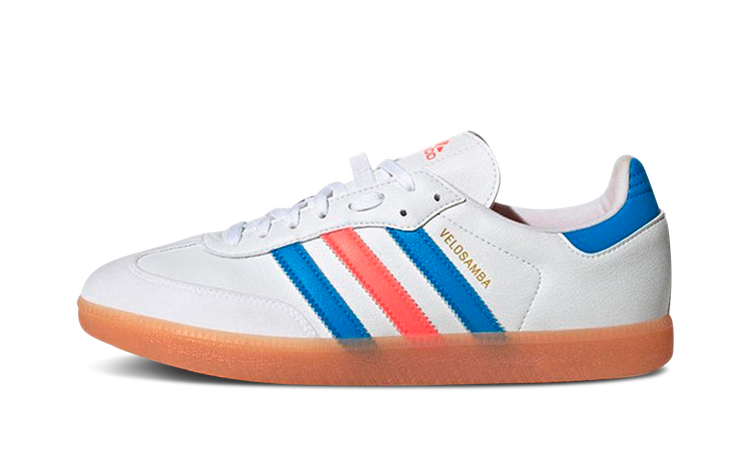 Adidas Velosamba Vegan White Blue Rush Turbo GW5323