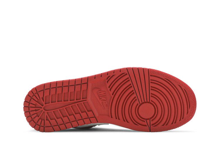 Jordan 1 Low Black White Gym Red (Women's)