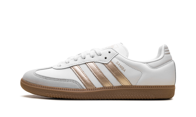 Adidas Samba OG WMNS White Wonder Gold Metallic IH9127