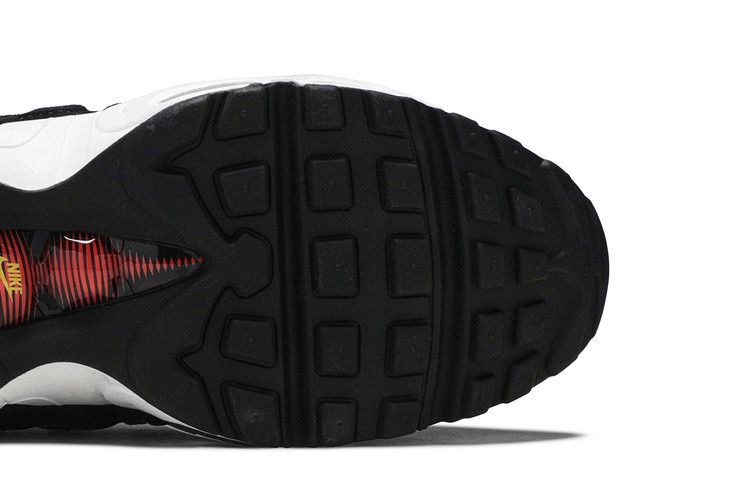 Nike Air Max 95 Black Crimson Yellow