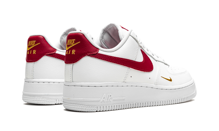 Nike AIR FORCE 1 LO ESSENTIAL MNS WMNS White / Gym Red Apex Sneakers