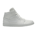 Jordan 1 Mid Triple White (2019)