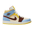 Jordan 1 Mid SE Fearless Maison Chateau Rouge