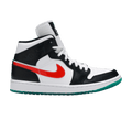 Jordan 1 Mid Alternate Swooshes Red Yellow (Women's)