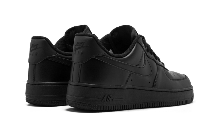 Nike AIR FORCE 1 LO MNS WMNS Triple Black 315115 038 Apex Sneakers