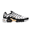 Nike Air Max Plus White Black Metallic Gold