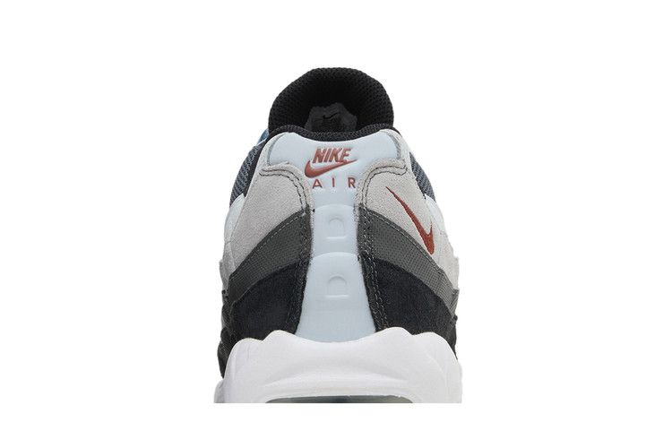 Nike Air Max 95 Wolf Grey Rugged Orange