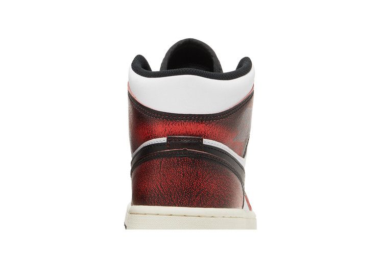 Jordan 1 Mid Wear-Away Chicago