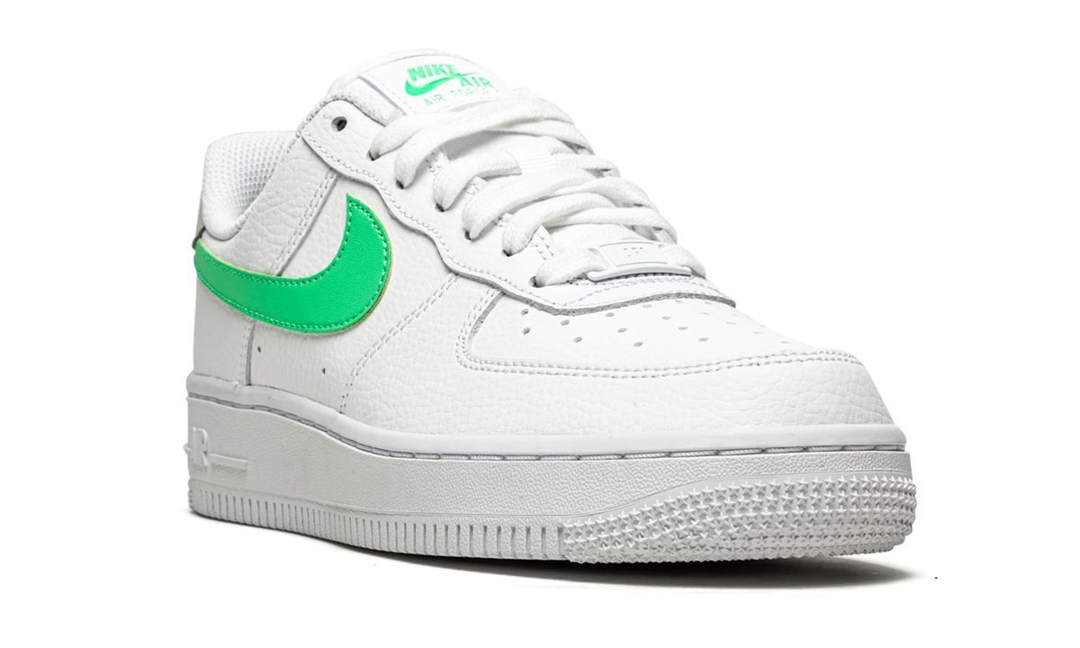 Nike AIR FORCE 1 LO '07 MNS WMNS White / Green Glow 315115 164 Apex Sneakers