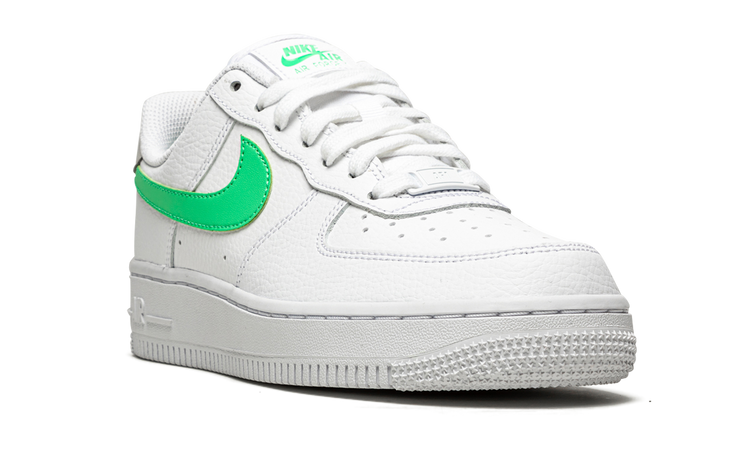 Nike AIR FORCE 1 LO '07 MNS WMNS White / Green Glow 315115 164 Apex Sneakers