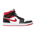 Jordan 1 Mid Gym Red Black White