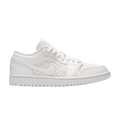 Jordan 1 Retro Low Breathe Triple White (Women's)