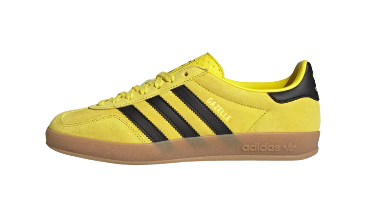 Adidas GAZELLE INDOOR Shock Yellow Black JR6303