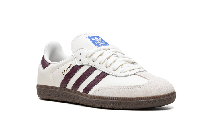 Adidas Samba Og EMMI Off-White Maroon JR2659
