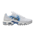 Nike Air Max Plus Spray Paint Swoosh White Blue