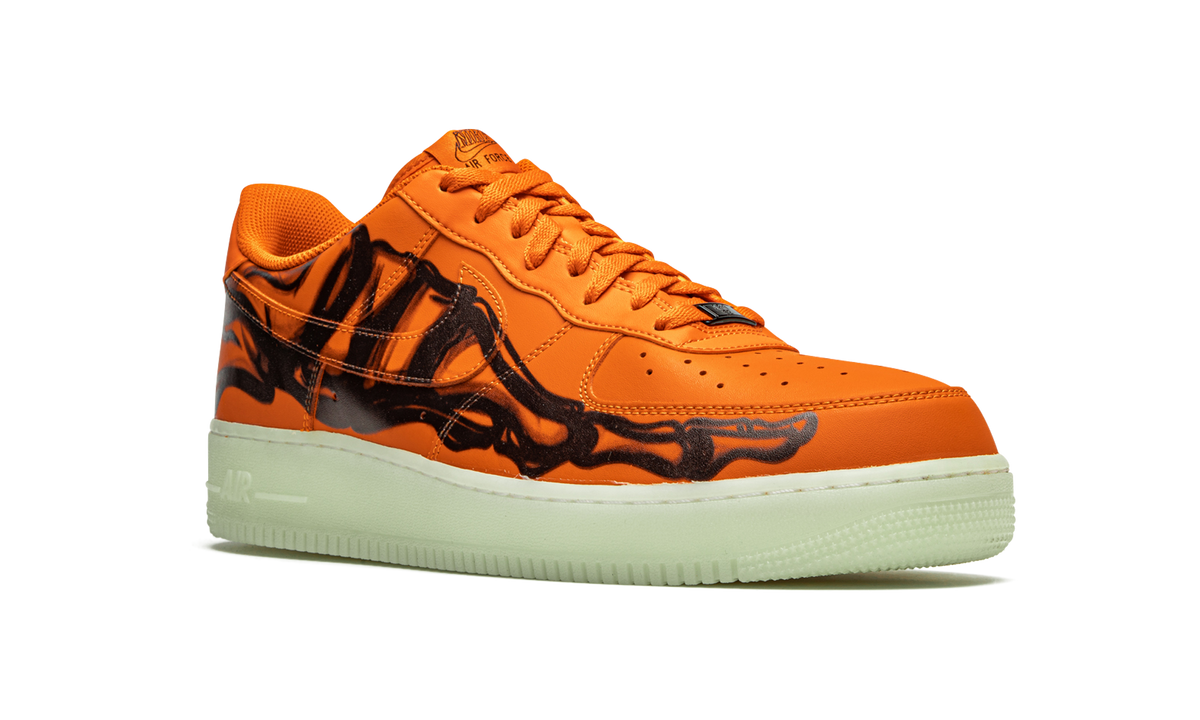 Nike Air Force 1 Low Orange Skeleton CU8067 800 Apex Sneakers