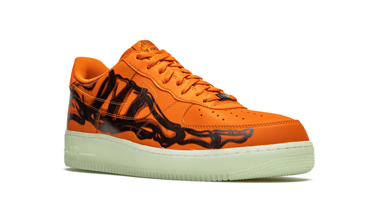 Nike Air Force 1 Low Orange Skeleton CU8067 800 Apex Sneakers