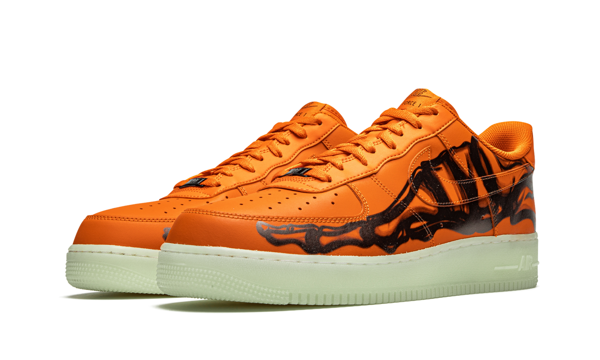 Nike Air Force 1 Low Orange Skeleton CU8067 800 Apex Sneakers