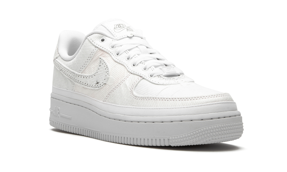 Nike AIR FORCE 1 LO LX WMNS Reveal - Black Swoosh CJ1650 100 Apex Sneakers