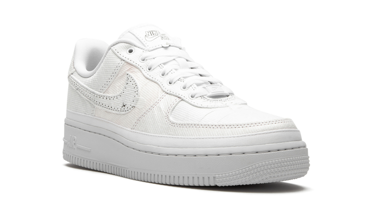 Nike AIR FORCE 1 LO LX WMNS Reveal - Black Swoosh CJ1650 100 Apex Sneakers