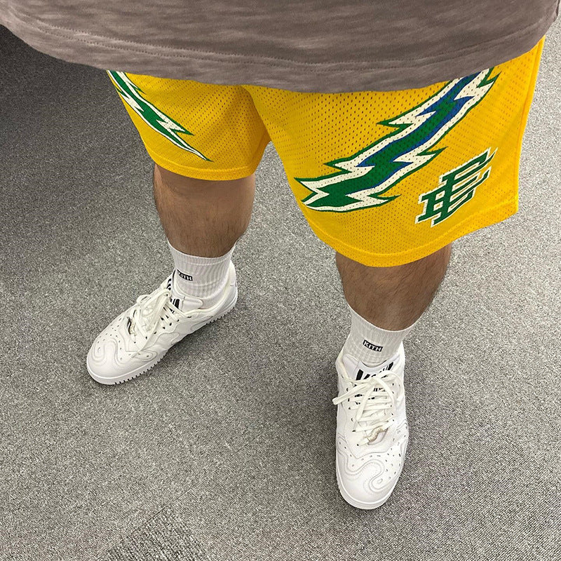 Bape Mesh Quick-Drying plus Size Basketball Shorts NextBlock