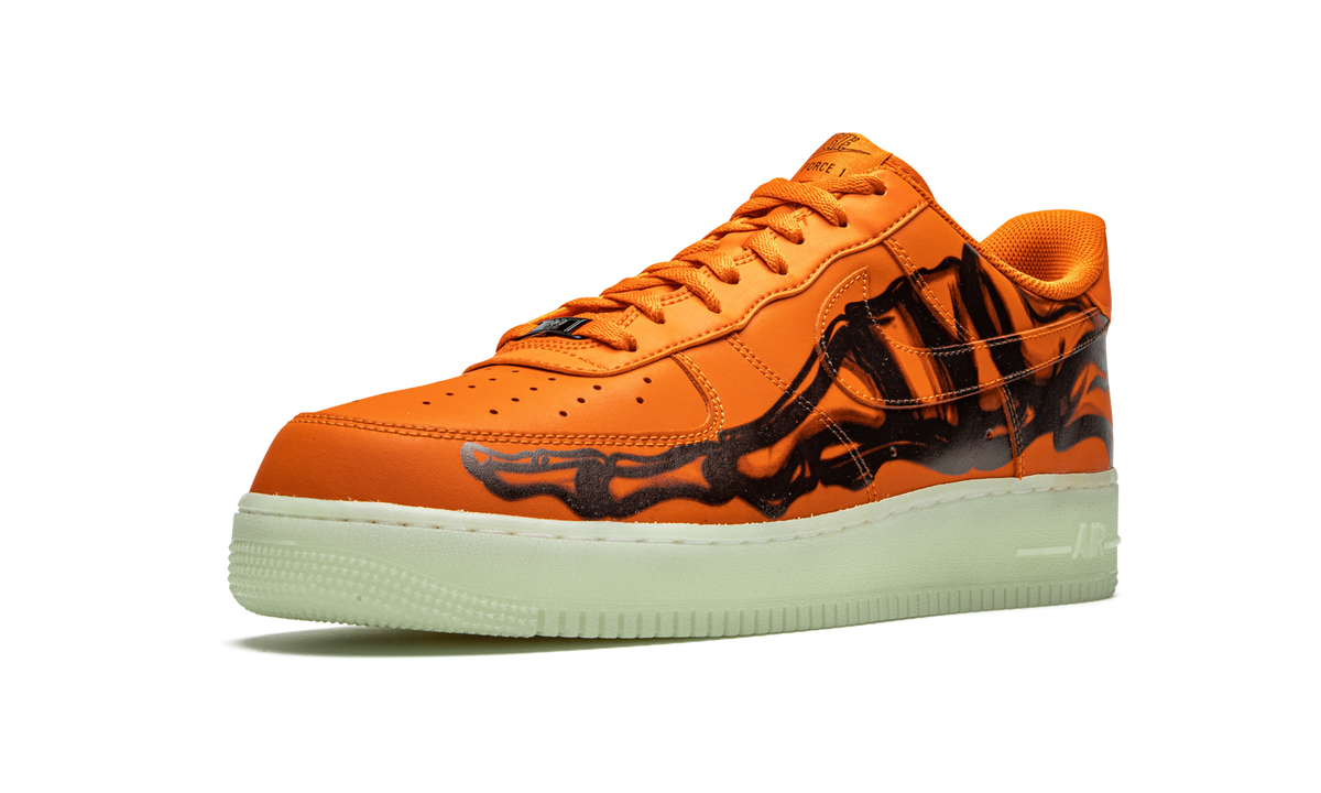 Nike Air Force 1 Low Orange Skeleton CU8067 800 Apex Sneakers