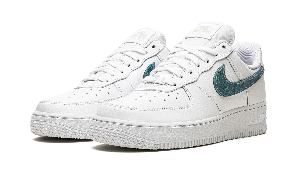 Nike AIR FORCE 1 '07 ESS WMNS Glitter Swoosh - Celery DH4407 100 Apex Sneakers