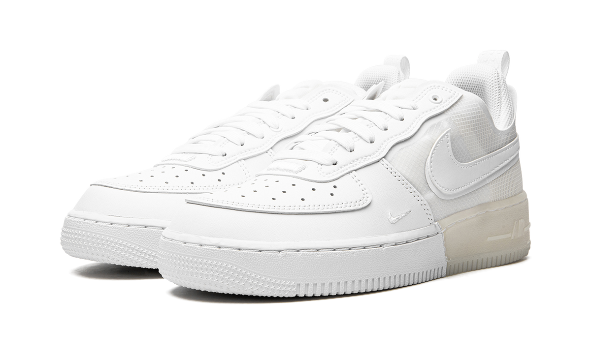 Nike Air Force 1 React Triple White DM0573 100 Apex Sneakers