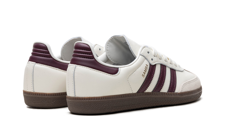 Adidas Samba Og EMMI Off-White Maroon JR2659