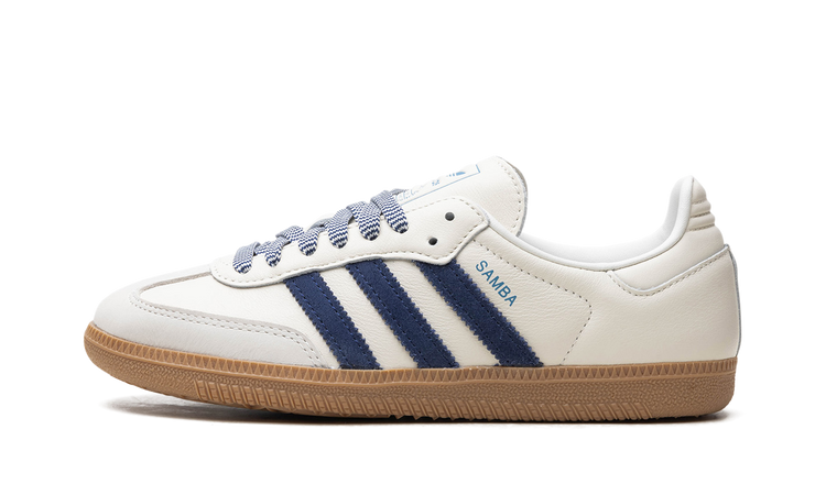 Adidas Samba OG WMNS Off White Dark Blue JI3907