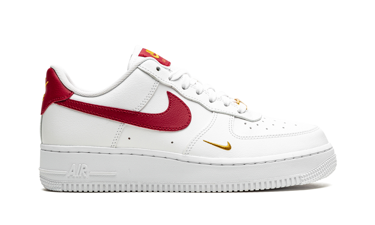 Nike AIR FORCE 1 LO ESSENTIAL MNS WMNS White / Gym Red Apex Sneakers