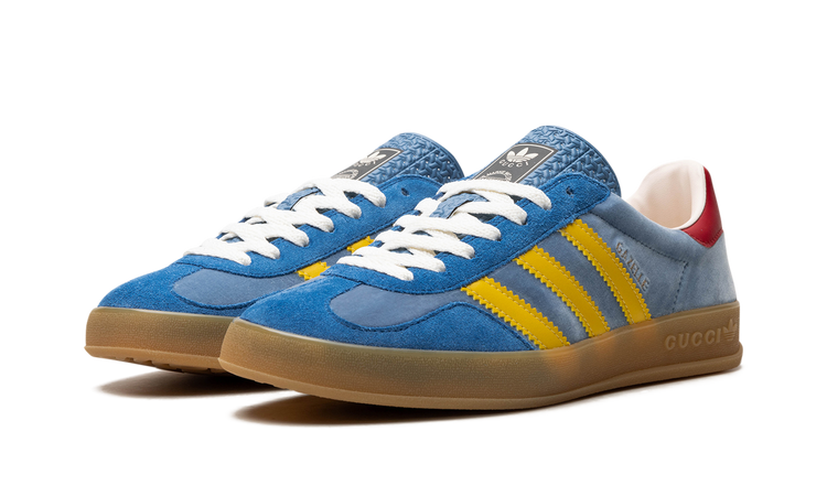 Adidas Gazelle Gucci Light Blue Suede HQ8851