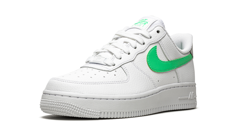 Nike AIR FORCE 1 LO '07 MNS WMNS White / Green Glow 315115 164 Apex Sneakers
