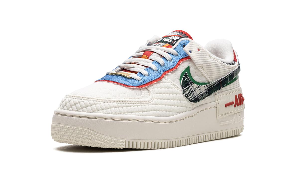 Nike NIKE AIR FORCE 1 SHADO WMNS Multi-Material DZ5193 100 Apex Sneakers