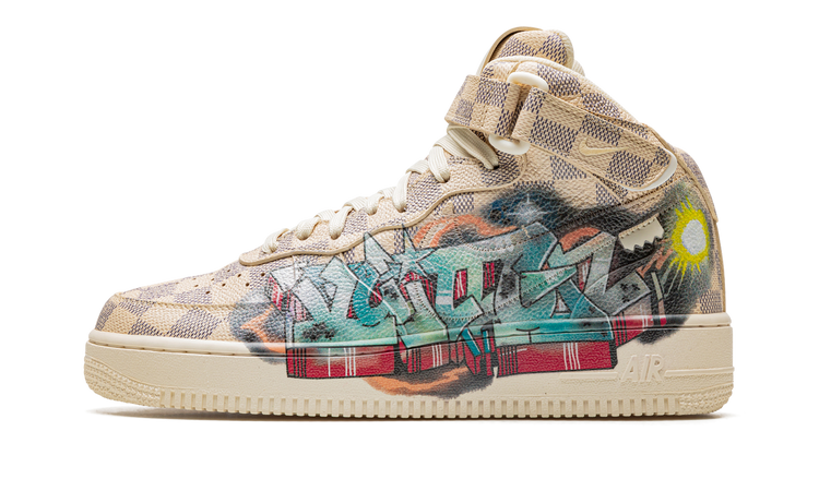 Nike Louis Vuitton Air Force 1 Mid Virgil Abloh - Graffiti 1A9VE0 Apex Sneakers