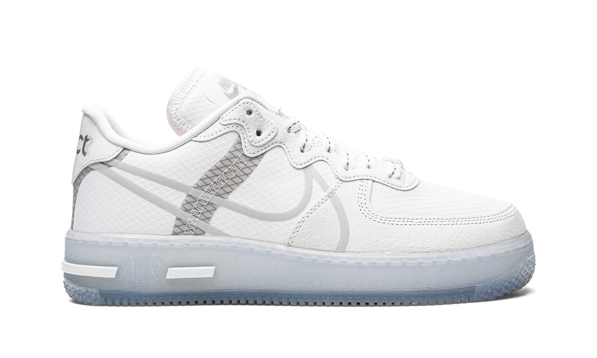 Nike Air Force 1 React White Ice Apex Sneakers