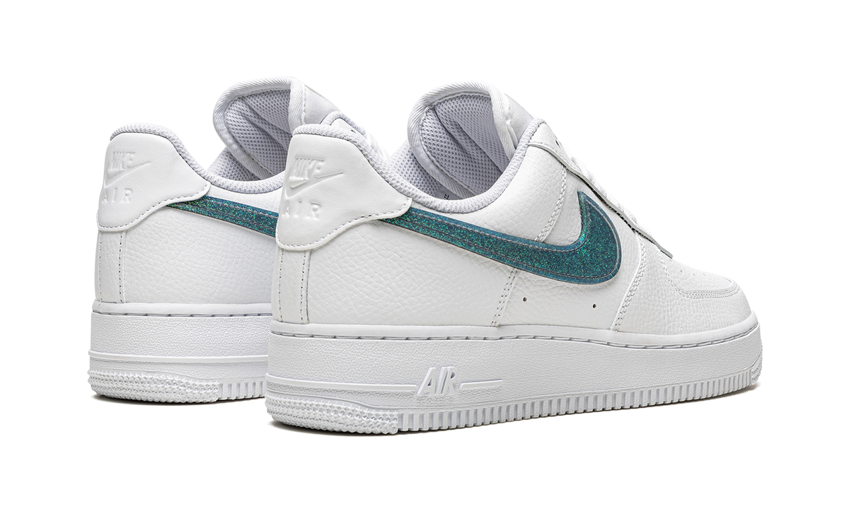 Nike AIR FORCE 1 '07 ESS WMNS Glitter Swoosh - Celery DH4407 100 Apex Sneakers