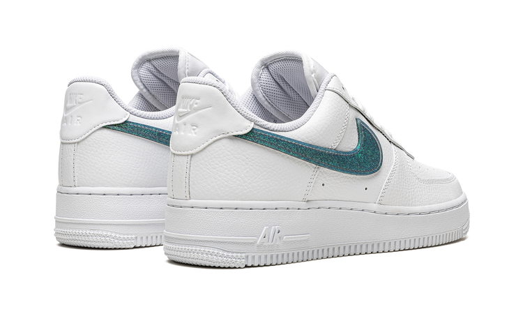 Nike AIR FORCE 1 '07 ESS WMNS Glitter Swoosh - Celery DH4407 100 Apex Sneakers