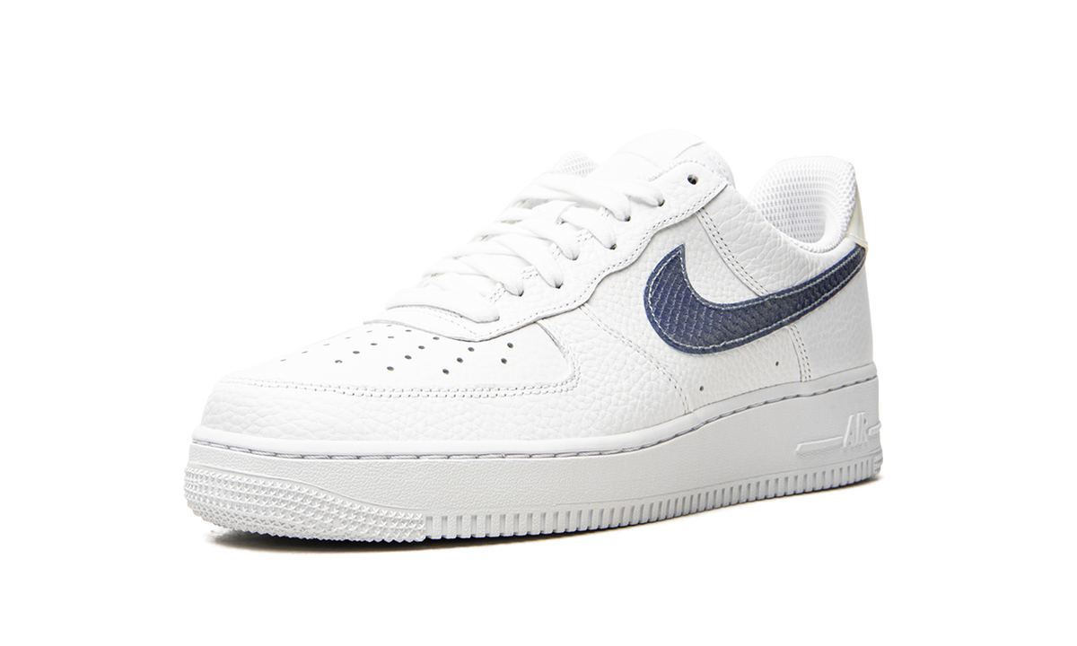 Nike Air Force 1 Low Blue Snakeskin Apex Sneakers