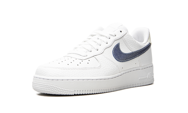 Nike Air Force 1 Low Blue Snakeskin Apex Sneakers