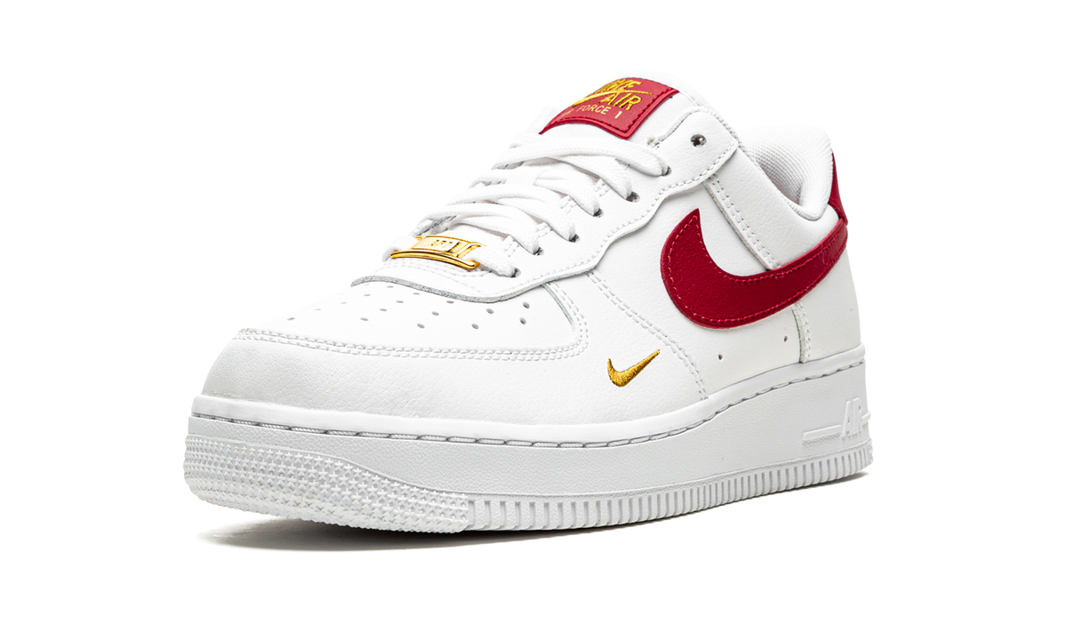 Nike AIR FORCE 1 LO ESSENTIAL MNS WMNS White / Gym Red Apex Sneakers